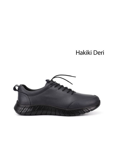 Gönderi(R) Gönderi R Erkek Lacivert Antik Bağcıklı Kauçuk Taban Hakiki Deri Sneaker Ddma73542605 Lacivert