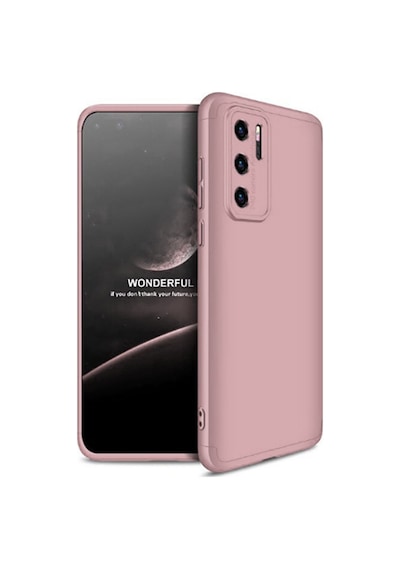 Huawei P40 Pro Kılıf Zore Ays Kapak Rose Gold