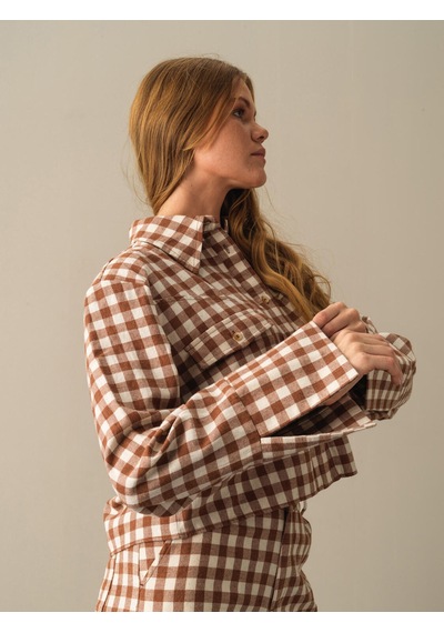 Xint Camel Oversize Gömlek 750982