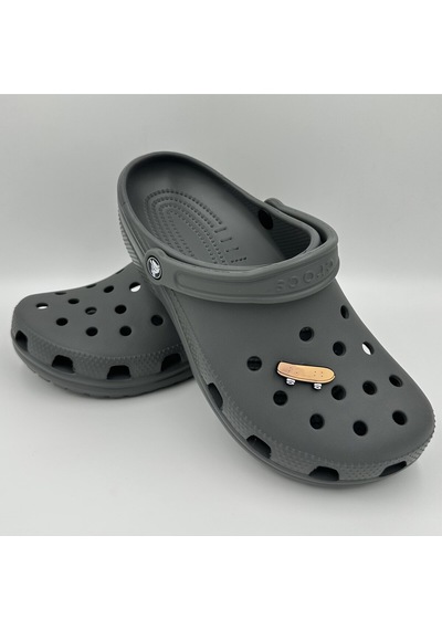 Crocs Terlik Süsü Ve Aksesuarı , Çanta Süsü Renkli Jibbitz Kaykay 02 Görselli Figür Aksesuarı Turuncu-beyaz-siyah