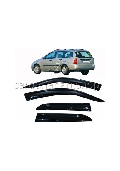 Ford Focus Sw Cam Rüzgarlığı 1999-2004 Focus 1 Sw Uyumlu 4 Parça