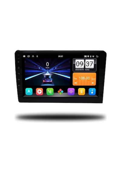 Snp Serisi Ford Fusion Kuga Fiesta Old Kare Kasa Uyumlu 9" Multimedya Android Teyp 4-64 Gb + Kamera li 9"