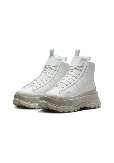Nike Blazer Roam Mid Leather Unisex Sneaker Hakiki Deri Bilekli Günlük Spor Ayakkabı Bot Beyaz