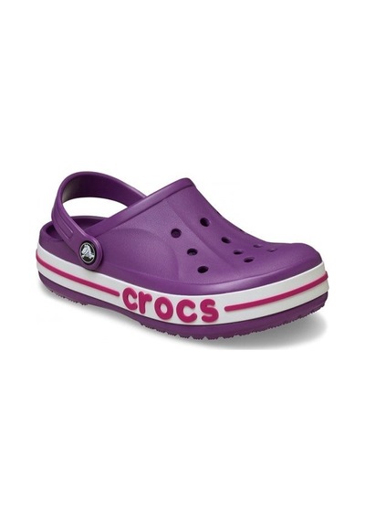 Crocs Bayaband Clog K Çocuk Terlik-33622 Mor-pembe