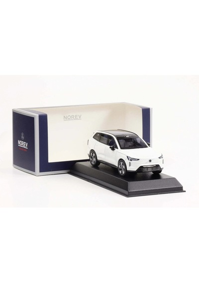 1:43 Ölçek Norev 2024 Volvo Ex 90 Diecast Metal Minyatür Model Araba 10cm