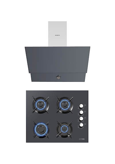 Kumtel KO-40 TAHDF - DA6-830 Antrasit Ankastre Set