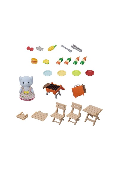 Sylvanian Families Bbq Piknik Seti, Fil Kız