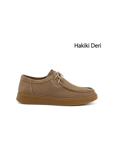 Gönderir Erkek Kum Nubuk Bağcıklı Hakiki Deri Ayakkabı Ddma86942894