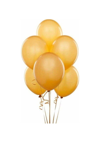 Metalik Gold Balon 30 Adet 12 İnc Lateks Balon