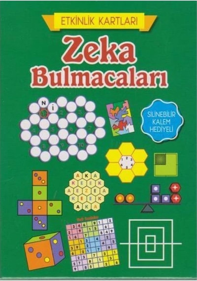 Etkinlik Kartları Zeka Bulmacaları Kitabı - Ahmet Altay - Teleskop Popüler Bilim