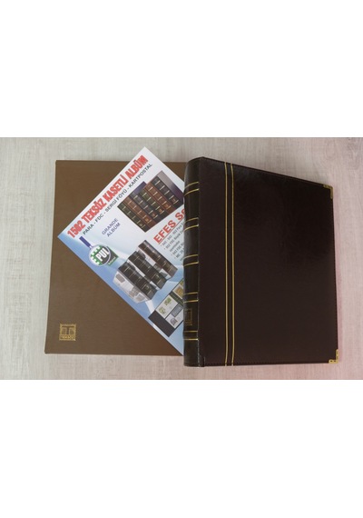 Kasetli Albüm Kağıt Para Madeni Para Fdc Kartpostal İçin-kr