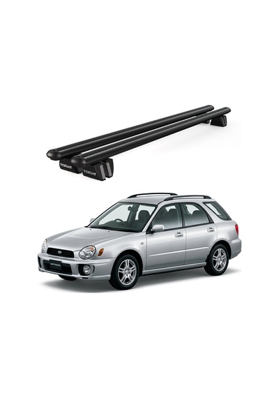 Pençe Subaru İmpreza 2000-2004 Uyumlu Siyah Ara Atkı 109cm Port Bagaj Tavan Barı
