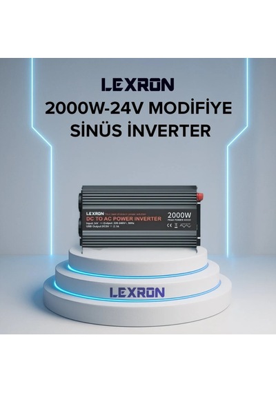 Lexron 24 V 2000 Watt Modifiye Sinüs İnverter