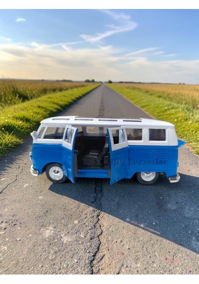 Nostaljik Mavi Volkswagen Type 2 Type 2 Split Screen Sesli Ve Işıklı 1/36 Ölçek Metal Çek Bırak Kapılar Açılır Model Araba Çok Renkli Nostaljik Mavi Volkswagen Type 2 Type 2 Split Screen Sesli Ve Işıklı 1/36 Ölçek Metal Çek Bırak Kapılar Açılır Model Araba Çok Renkli