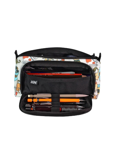 Jacbag Prıme Xl-lastik Ayraçlı İki Bölmeli Kalem Kutusu Neşeli Patiler Genel