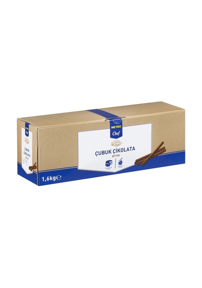 Metro Chef Çubuk Çikolata 1,6 Kg - Pastacılık Ve Hamur İşleri İçin Tarı