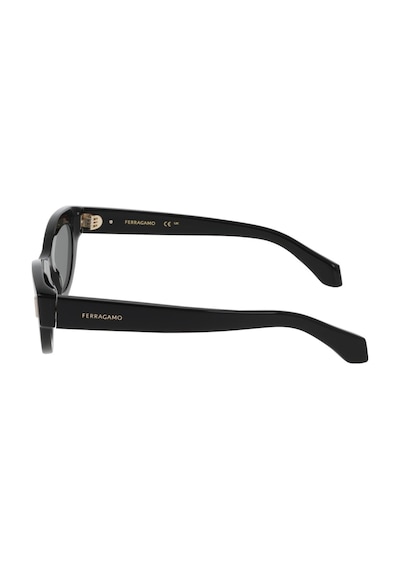 Salvatore Ferragamo Sf 2062se 001 49 Kadın Cat Eye Siyah Kemik Güneş Gözlüğü Siyah