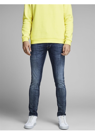 Jack & Jones Jjiglenn Jjicon Jj 057 50sps Noos Erkek Jean Pantolon-27648 Mavi