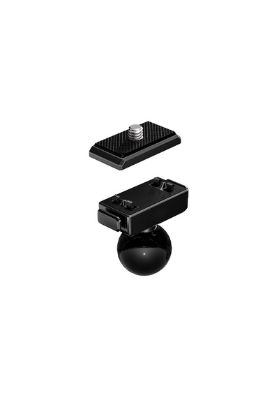 Quıckdock Qdx5-bc Manyetik Ve Kilitli Aksiyon Kamera Montaj Adaptörü 1/4 Dişli 25mm Toplu Mafsal Uyumlu Değiştirilebilir Aksiyon Kamera Bağlantılı Siyah