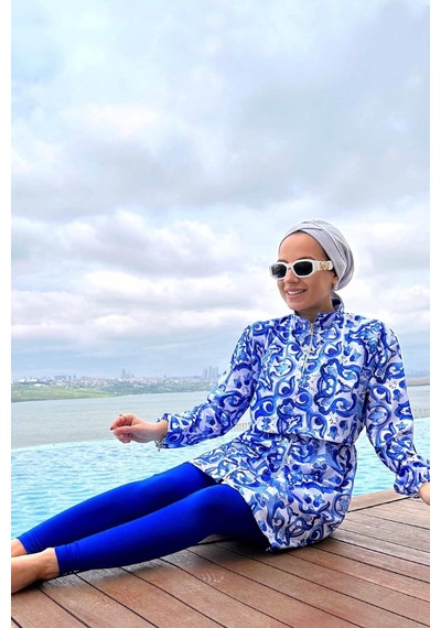 Kahijab Sea Tesettür Mayo - S Mavi