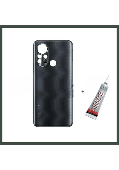 Bezos İnfinix Hot 11s Arka Batarya Pil Kapağı Gümüş B70 Nhr