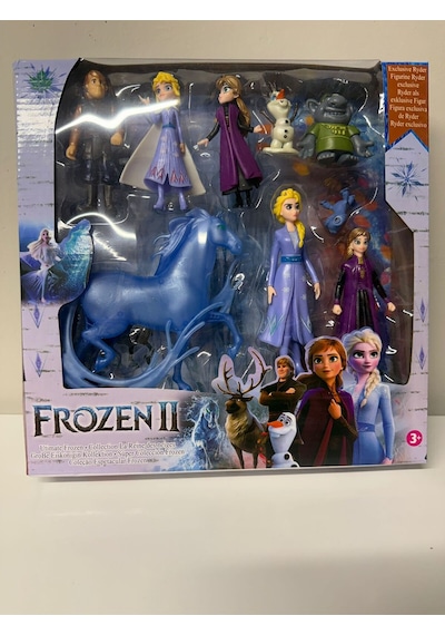Frozen Iı Oyuncak Figür Seti 9 Li Deluxe Karlar Ülkesi Figürleri