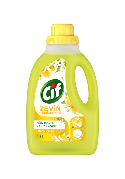Cif Zemin Temizleyici Limon Çiçeği 1.5 L Diğer