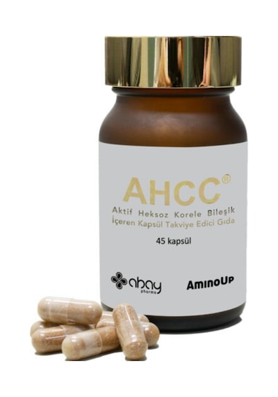 Abay Pharma Ahcc Professional Shiitake İçeren 45 Kapsül
