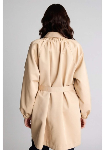 Defacto Regular Fıt Gabardin Trençkot H2392ax26spbg109 Bej-bg109