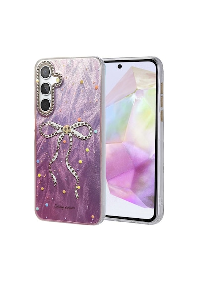 Samsung Galaxy Uyumlu A35 5g Kılıf Blade Aynalı Desenli Kapak - Desen 1 İtdark44438