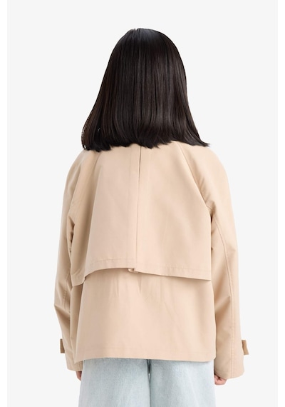 Defacto Kız Çocuk Regular Fit Trençkot D6938a825aubg387 Bej