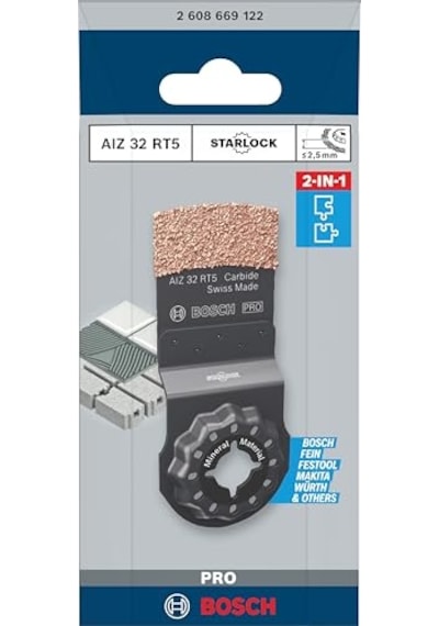 Pro Aız 32 Rt5 Daldırmalı Kesim Testere Bıçağı Harç Gözenekli Genişlik 32 Mm Professional Aksesuar Çok Fonksi