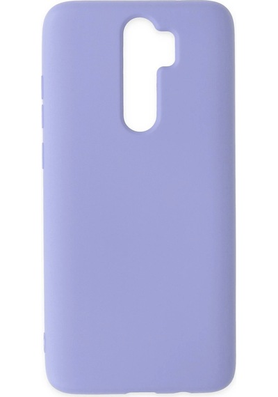 Newface Xiaomi Redmi Note 8 Pro Kılıf Nano İçi Kadife Silikon Semeglbl - 53 - Lila