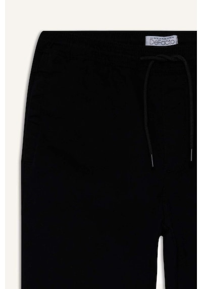 Defacto Jogger Fit Beli Bağcıklı Üç Cepli Pantolon F4680ax25aubk81 Siyah