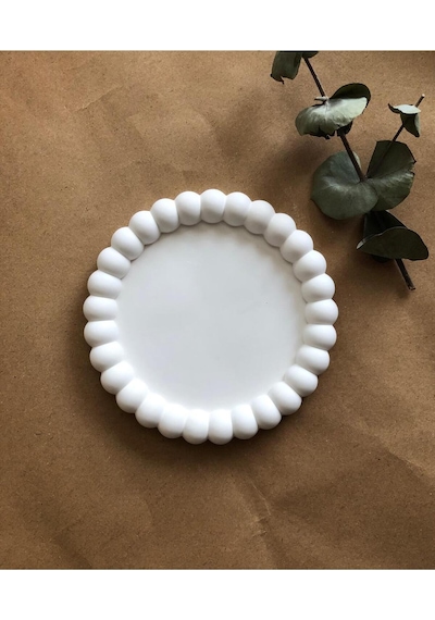 Bernami Vazo Pinterest Dekoratif Takı Tabağı /bubble Tabak /iskandinav /baloncuk Tabak /beyaz Diğer