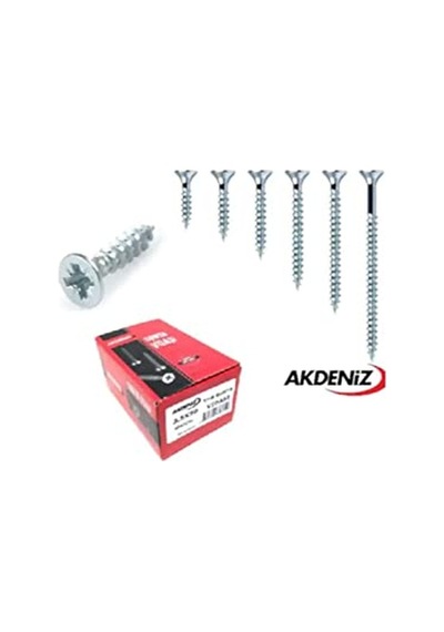 3.5x30 Sunta Vidası Çinko 1000 Adet Diğer