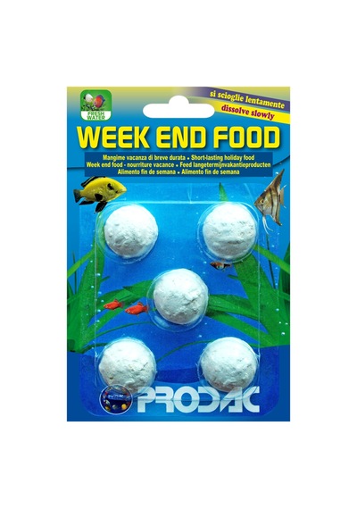 Prodac Week End Food 5 Tablets 21gr