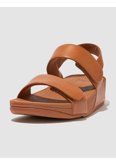 Fitflop Lulu Adjustable Fv8 Hakiki Deri Taba Kadın Sandalet