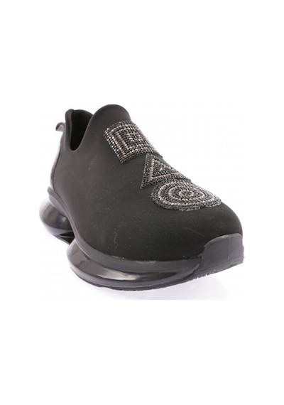 Dgn 1053 Kadin Kalin Taban Strech Detayli Silver Taşli Sneakers Ayakkabi 1053-2025-R1534 Siyah Dgn 1053 Kadin Kalin Taban Strech Detayli Silver Taşli Sneakers Ayakkabi 1053-2025-R1534 Siyah