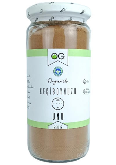 OG natural Organik Keçiboynuzu Unu 250gr