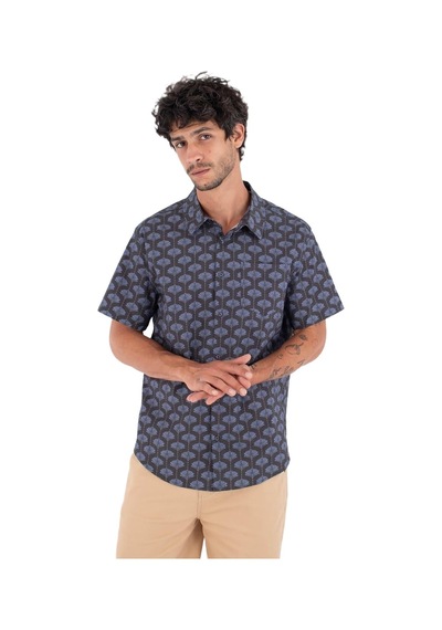 Hurley Hurley M Woven Printing Press Arbore Erkek Siyah Tişört 001