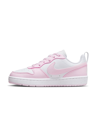 Nike Court Borough Low Recraft Gs Beyaz & Pembe Sneaker & Günlük Spor Ayakkabı