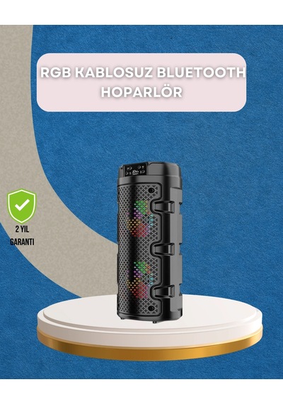 Usb, Sd Kart Aux Girişli Taşınabilir Hoparlör