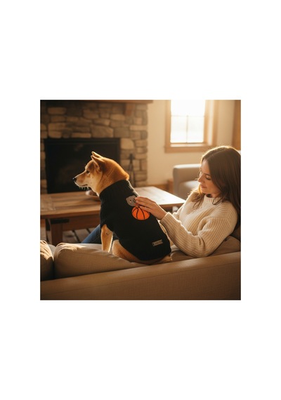 Kedi Ve Köpek İçin Pivot Bear Siyah Kazak