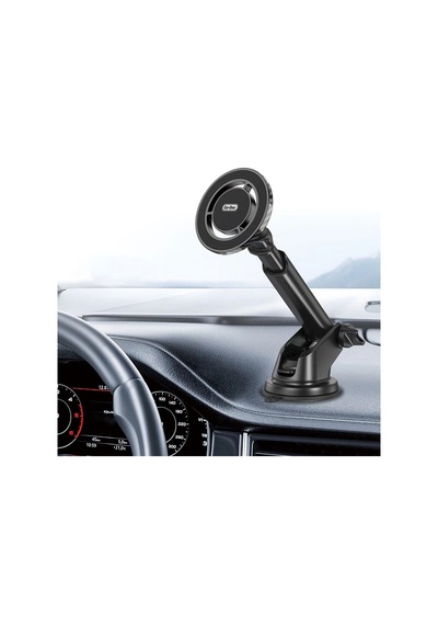 Magnetik Araç Telefon Tutucu Go Des Gd-hd938 Teleskopik Tasarım 360 Derece Dönebilen Vantuzlu