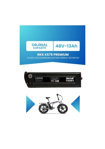 Rks Xs75 Premıum Uyumlu 48v 13ah Güçlendirilmiş Batarya