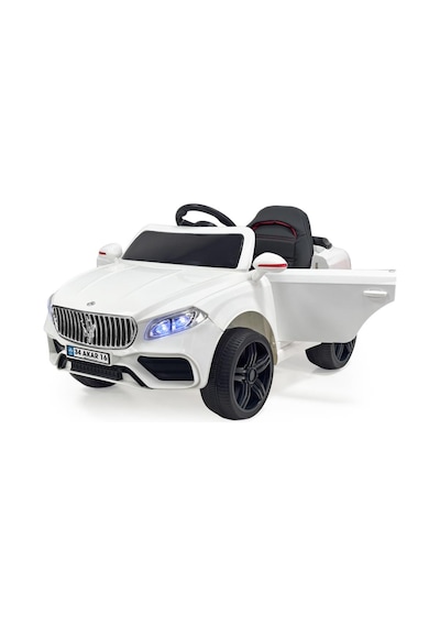 Massimo Gt 4x2 12v Uzaktan Kumandalı Led Farlı 2x Arka Süspansiyonlu Kemerli Çocuk Akülü Araba Beyaz