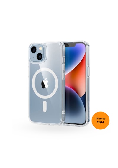 Teknoway Apple, Uyumlu iPhone 13/14 Magshield Kılıf Şeffaf