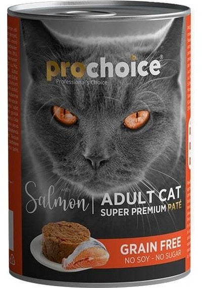 Pro Choice Adult Somonlu Yetişkin Kedi Konservesi 400 G