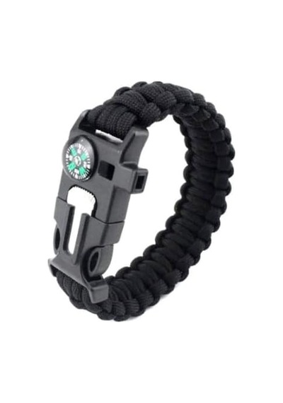 Sprenda Survival Bileklik Bıçak Pusula Ateş Başlatıcı Magnezyum Çok Renkli